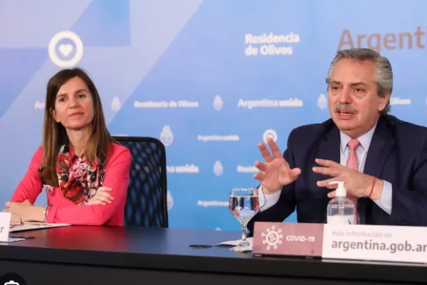 Alberto Fernández dijo que Macri desfinanció Anses y que él trabaja para un 