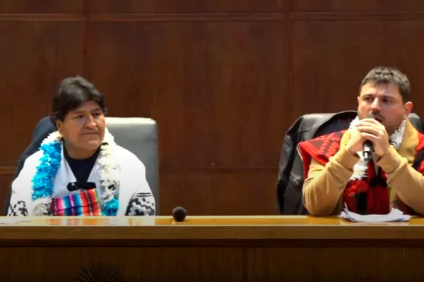 Grabois y Evo Morales pidieron 