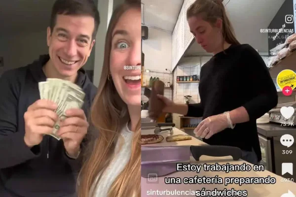 Es argentina, trabaja en una cafetería en Australia y gana más de US$ 2.000 por mes