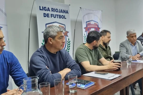 Liga Riojana y Ministerio de Justicia, Seguridad y Derechos Humanos acordaron continuar con el Torneo de la Liga