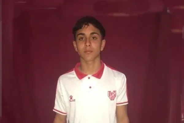 Benjamín Guardia, el juvenil de 15 años de Ulapes que fue fichado por Instituto de Córdoba