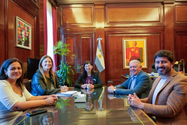 Autoridades provinciales se reunieron con la presidenta de Banco Nación