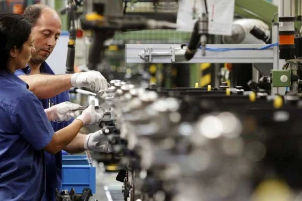 El empleo industrial alcanzó su máximo nivel en cinco años