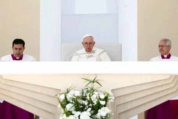 El papa Francisco celebró la misa frente a un millón y medio de fieles