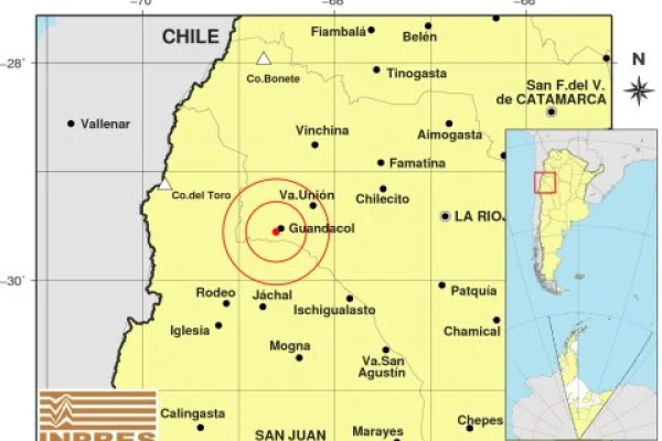 Se registraron dos sismos en La Rioja