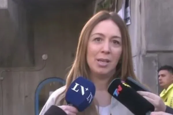 Votó María Eugenia Vidal: 