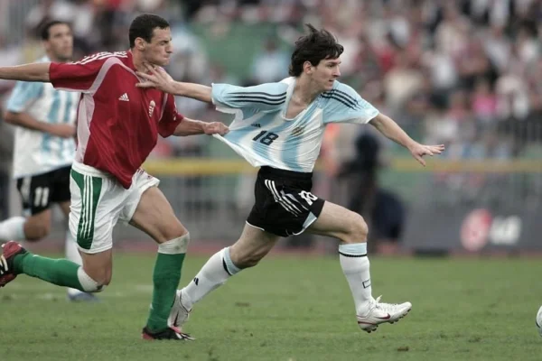 Hace 18 años debutaba Messi en la selección argentina