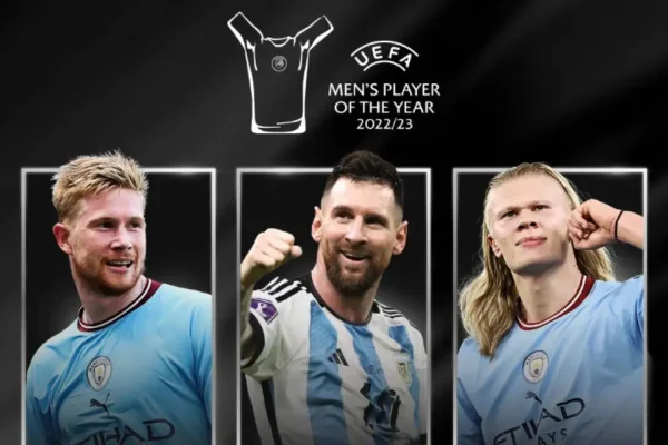 Messi, De Bruyne y Haaland, candidatos a jugador del año en Europa: el otro argentino en el Top 10