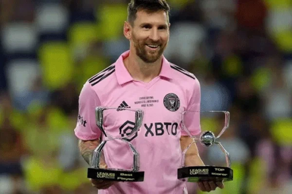Lionel Messi, goleador y mejor jugador de Leagues Cup