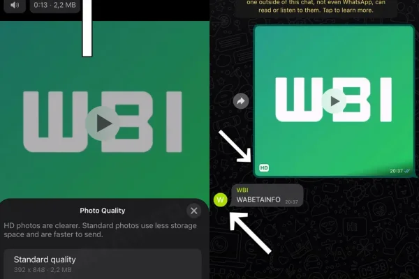 WhatsApp comienza a permitir el envió de videos en calidad HD para Android e iOS