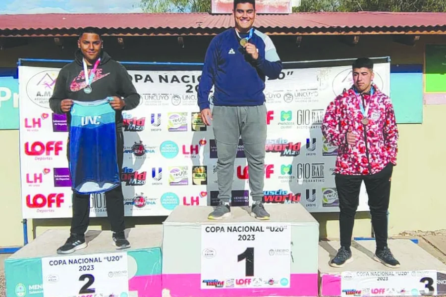 Martín Reynoso, oro en lanzamiento de Disco