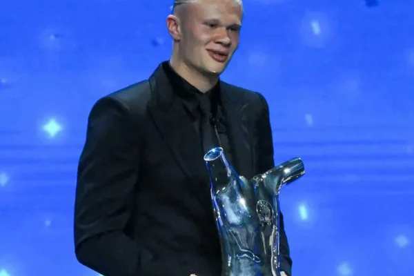 Erling Haaland, el mejor jugador UEFA de la temporada