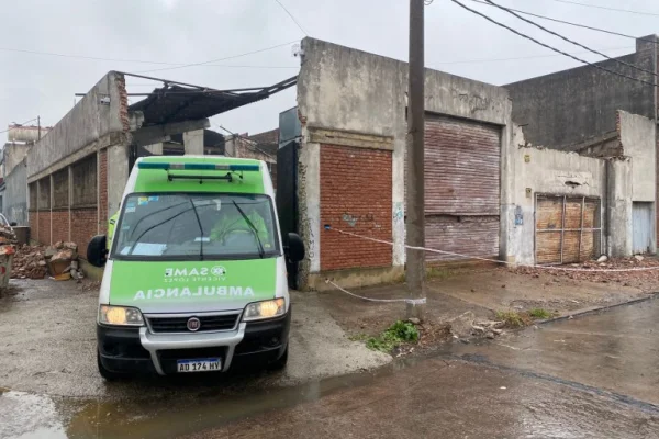 Derrumbe en Vicente López: un albañil murió y otros cuatro resultaron heridos