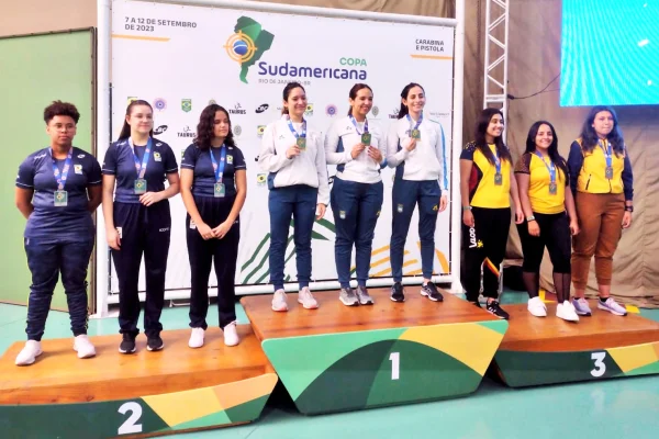 Fernanda Russo logró dos medallas de oro en la Copa Sudamericana