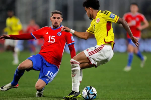 Chile y Colombia se sacaron un cero en Santiago