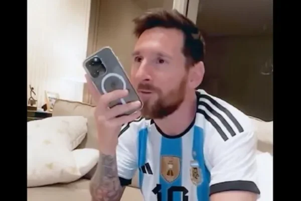 Revelación viral: la foto de perfil que tiene Lionel Messi en WhatsApp