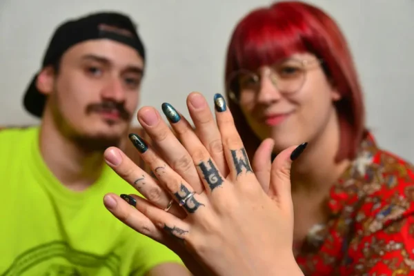 Jade y Claudio, un casamiento que rompe con los moldes binarios