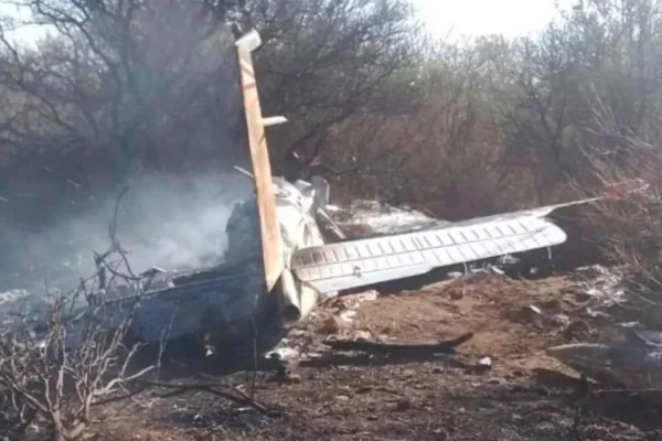 Murió otro de los pilotos de la avioneta accidentada en San Luis: son tres los fallecidos