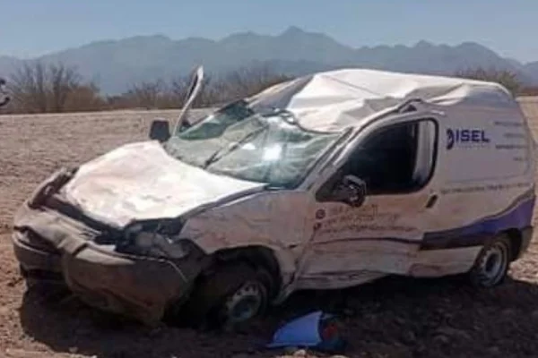 Grave accidente en la Ruta 40 en Villa Unión