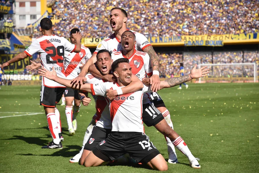 River Plate venció a Boca Juniors y festejó a lo grande en la bombonera