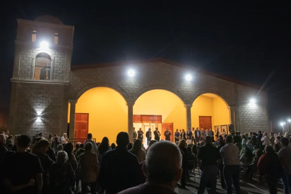 El gobernador Quintela inauguró la Parroquia “Nuestra Señora del Rosario de San Nicolás” construida totalmente desde cero