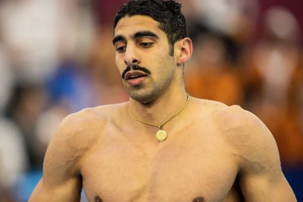 Deportista en la mira: nadador egipcio aseguró haber recibido amenazas de muerte por su apoyo a Palestina