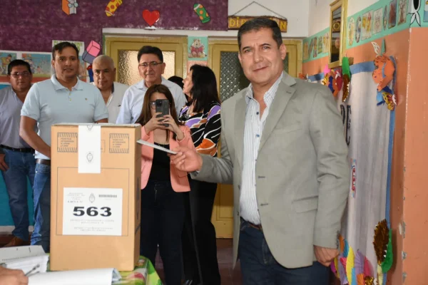 Sergio Casas pidió votar “con alegría y fe para construir una Argentina mejor”