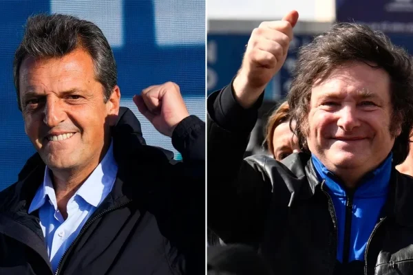 Los primeros resultados oficiales confirman que Massa y Milei definirán en el balotaje quién será el próximo Presidente