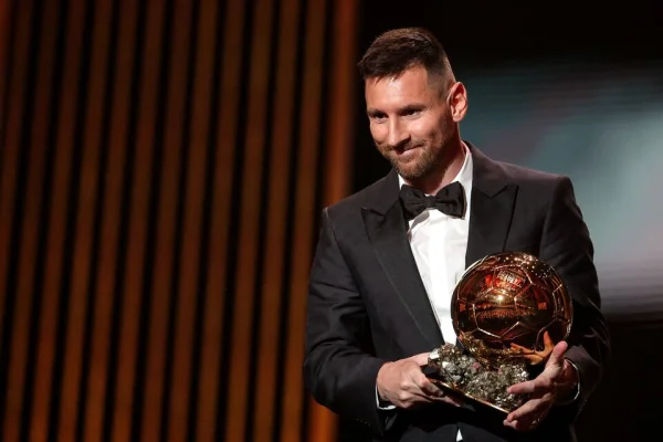 Lionel Messi ganó el octavo Balón de Oro de su carrera