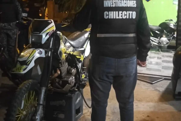Efectivos lograron recuperar una moto robada en Chilecito