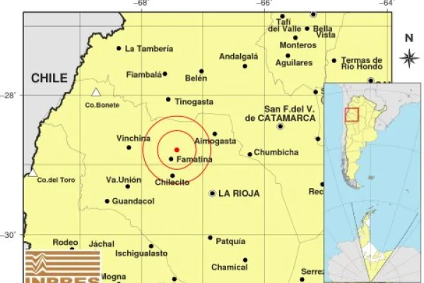 La Rioja registró dos sismos