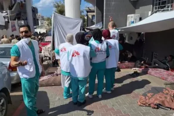 La Organización Médicos Sin Fronteras de Latinoamérica trabaja en Gaza ayudando a civiles víctimas del conflicto