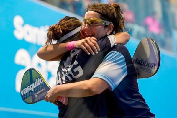 Argentina llegó a 15 medallas de oro tras el logro de María García y Cynthia Pinto en pelota vasca