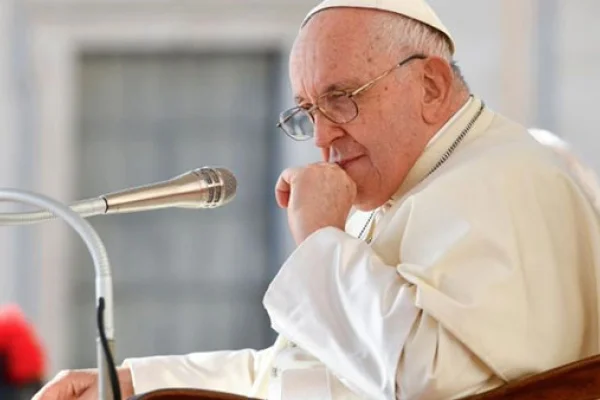 El Papa Francisco hizo un dramático pedido por la paz en Gaza