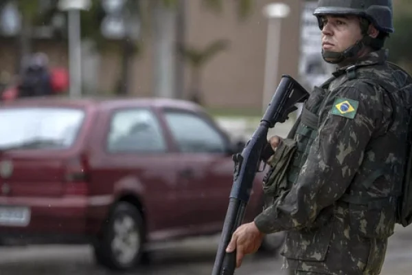 Brasil refuerza la seguridad de sus fronteras con la presencia de 3.700 militares