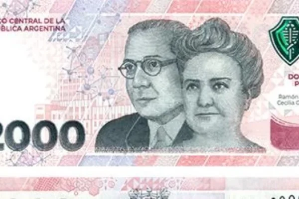 El BCRA puso en circulación un nuevo billete de 2000 pesos con mejores medidas de seguridad