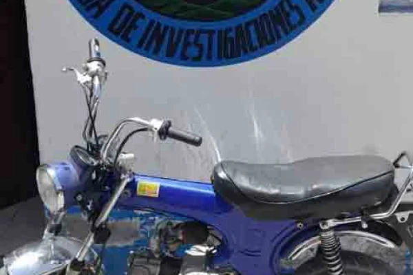 La Policía recuperó una moto robada