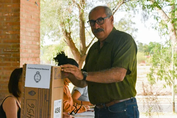 Emitió su voto el ministro Adolfo Scaglioni