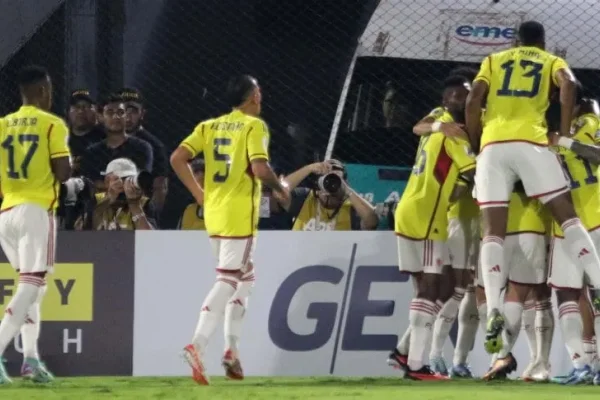 Colombia se impuso con gol de Borré ante Paraguay