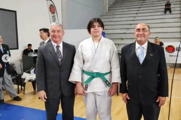 La riojana Ana Paula Robledo se coronó campeona nacional de Judo en Santiago del Estero