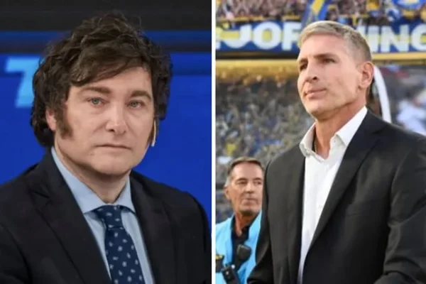 La promesa de Javier Milei si Martín Palermo se convierte en el próximo entrenador de Boca