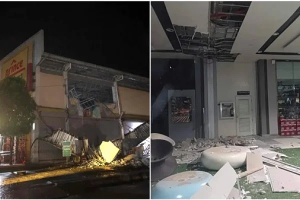 Primeras imágenes tras el fuerte terremoto en Filipinas
