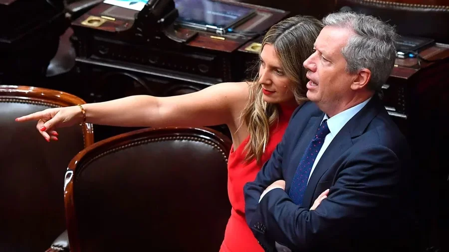 Silvia Lospennato y Emilio Monzó