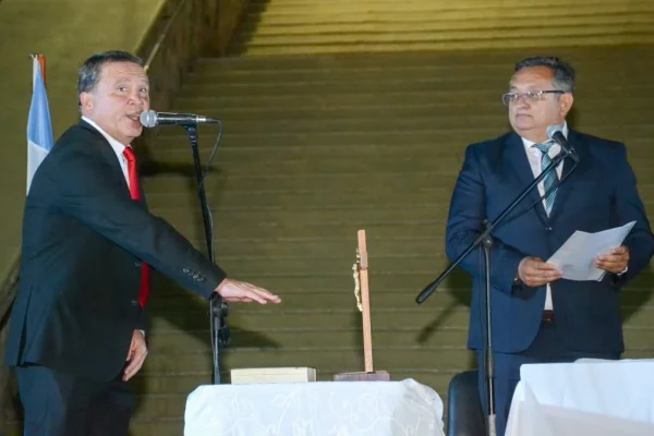 Rodrigo Brizuela y Doria juró como intendente de Chilecito