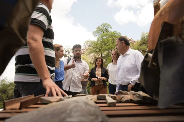 El Gobernador visitó la Cantera de Lajas en Malanzán