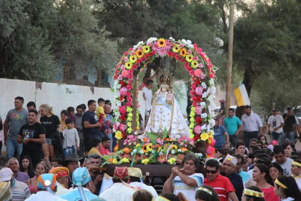 Muestra de tradición y fe a la Virgen de Andacollo en Jagüé