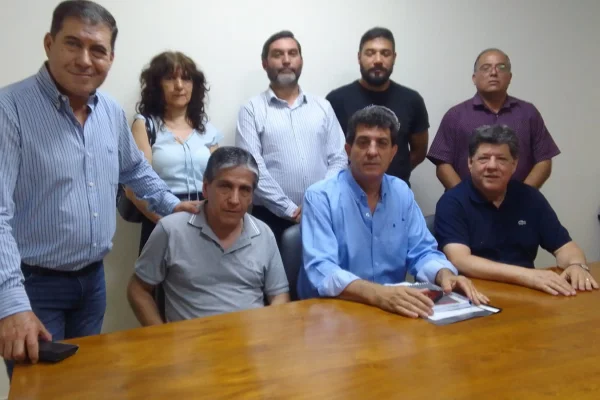 Fernando Rejal y Sergio Casas se reunieron con la CGT para expresar su compromiso de votar en contra del DNU de Milei