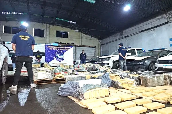 Desarticularon banda narco e incautaron 2.520 kilos de marihuana
