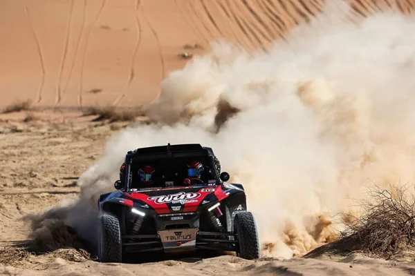 Dakar 2024: Cavigliasso y Zille en el top diez en la Challenger T3
