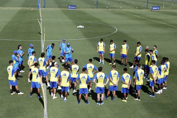 Boca: la primera prueba de fútbol de Diego Martínez